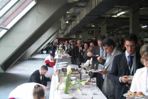 Business lunch Alfonso Muzzi